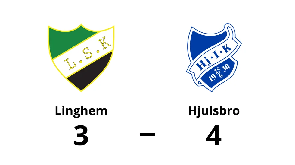 Linghems SK förlorade mot Hjulsbro IK