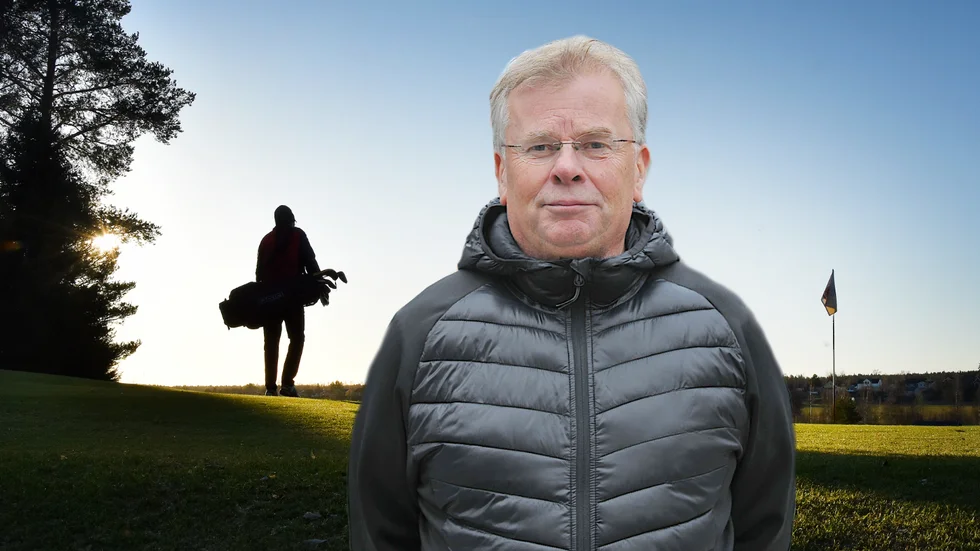 Lars "Osten" Bergström har lyckats göra en hole in one för 40 år sedan.