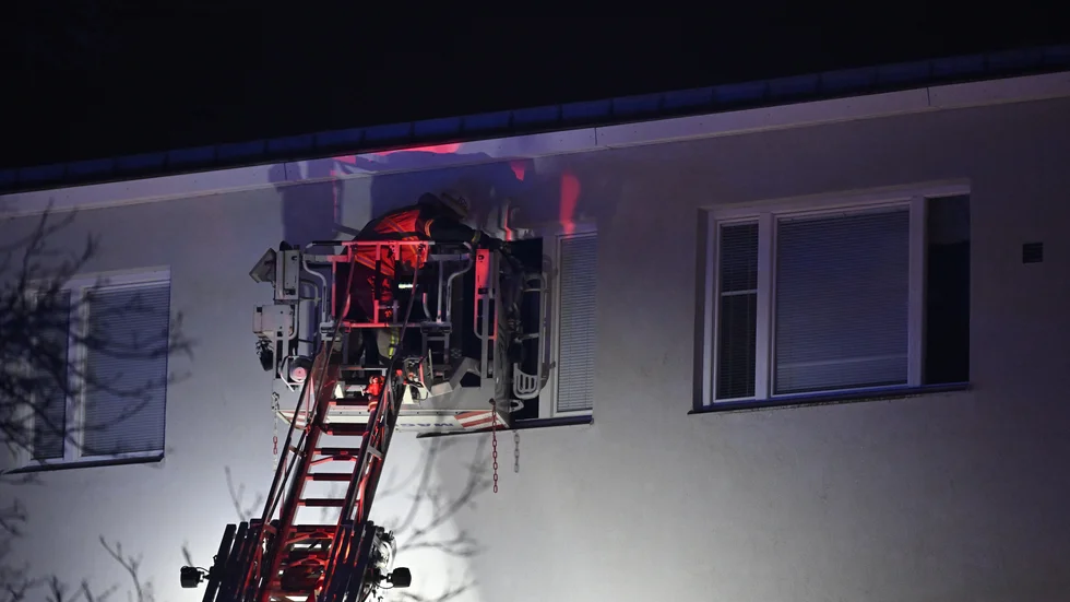 Explosionen ägde rum på fjärde våningen.