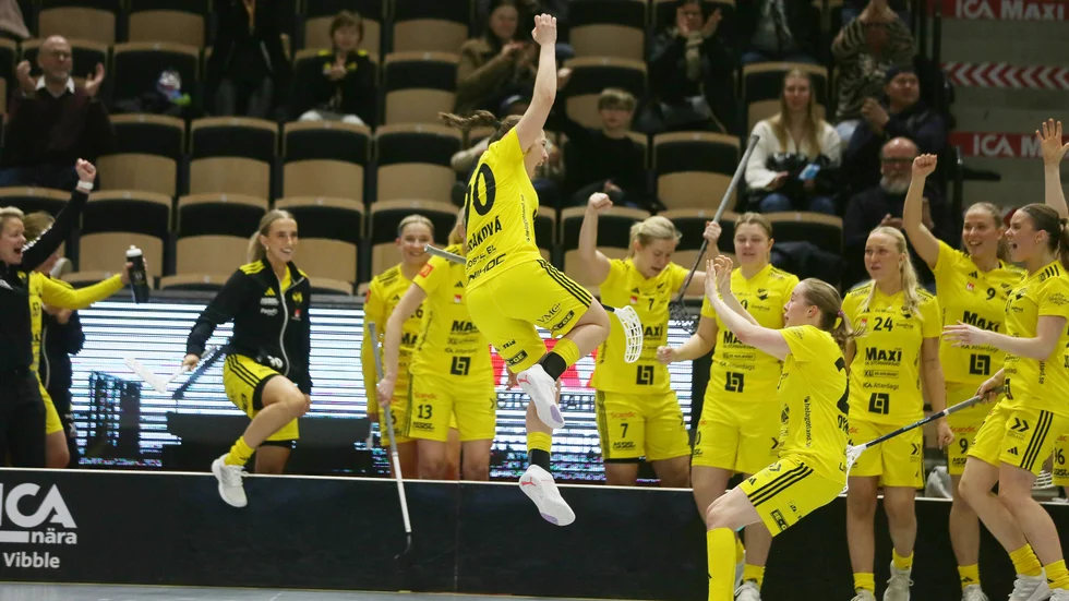 Nela Jirakovas segerskutt efter att ha avgjort straffläggningen.