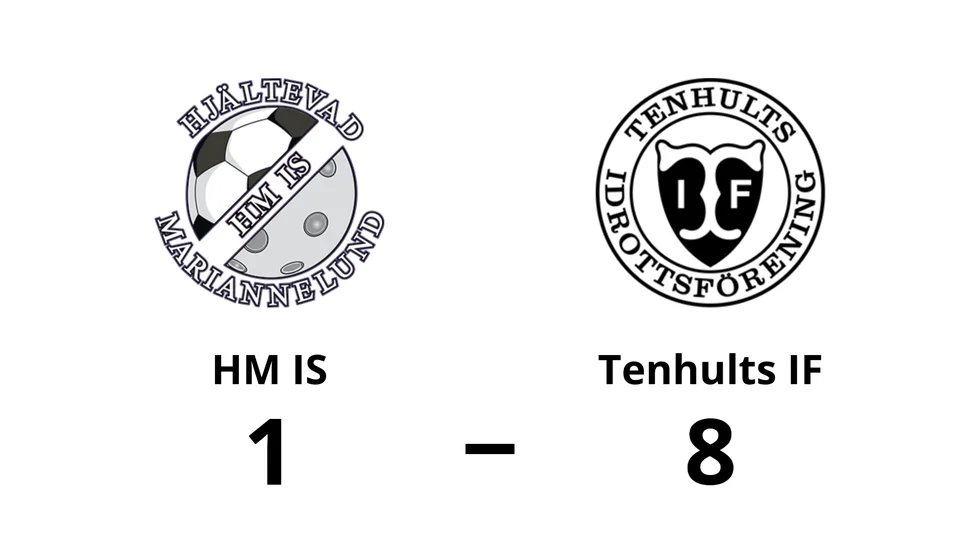 HM IS förlorade mot Tenhults IF