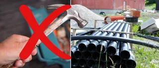 Bygget stoppas – efter entreprenörens missar