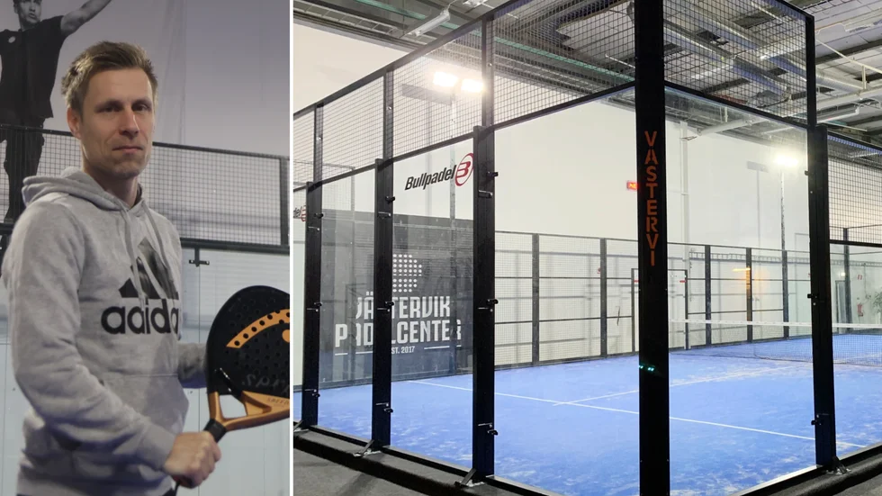 Från och med augusti kommer Jonas Fors från Vimmerby ta över verksamheten på Västervik Padelcenter.