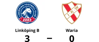 Linköping B vann efter walk over från Waria