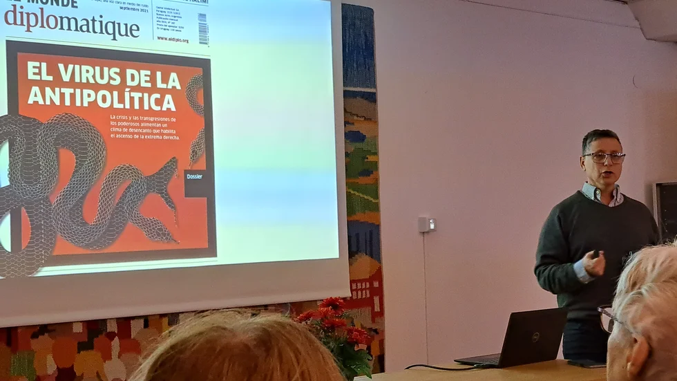 Fransisco Contreras, sociolog och Latinamerikakännare.