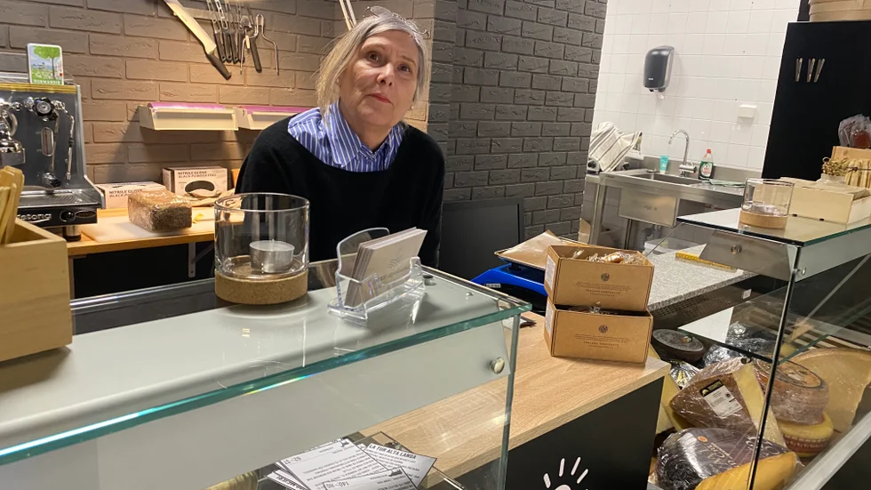 Graziella Cao driver tillsammans med Kaj Backlund Libink agrikultur, som nu öppnar butik i Nyköping.