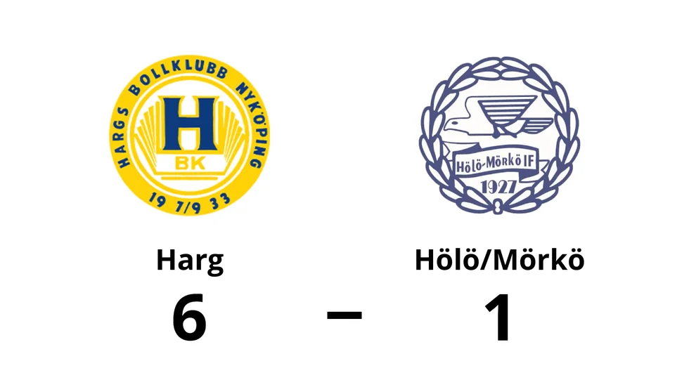 Hargs BK vann mot Hölö-Mörkö IF
