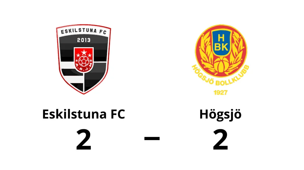 Eskilstuna FC spelade lika mot Högsjö BK