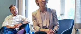 Kristersson gratulerar von der Leyen