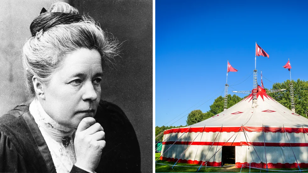 Selma Lagerlöfs novell "Bortbytingen" sätts upp i teatertältet i Gottsunda.