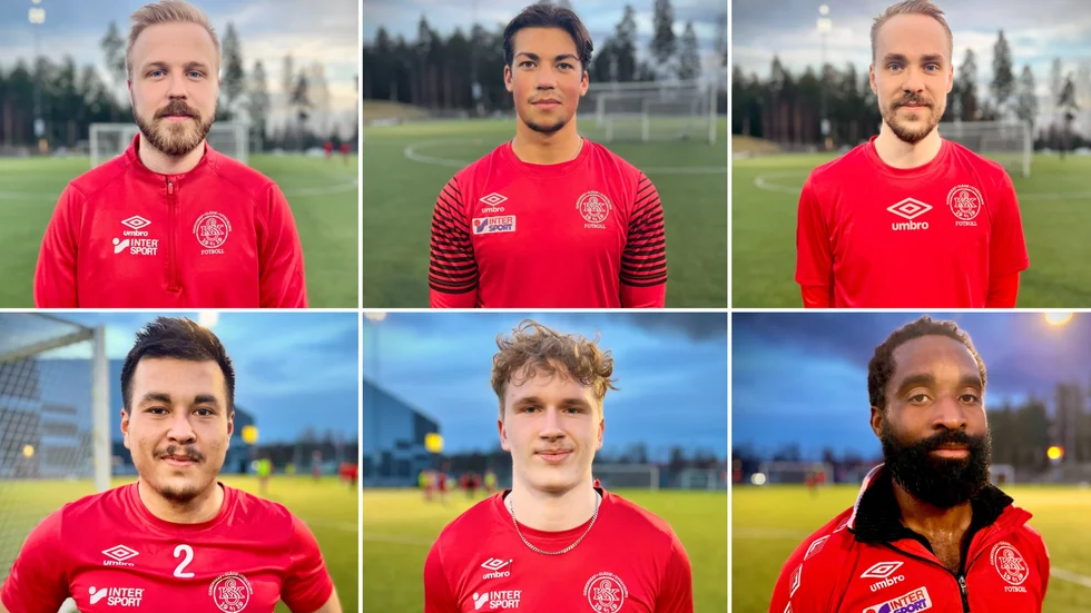 På lördag har KSK seriepremiär på hemmaplan. På bild några av spelarna från årets trupp.