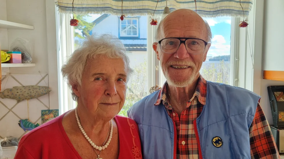 Anita och Leif Delvert i Kuttorp i utkanten av Gamleby.