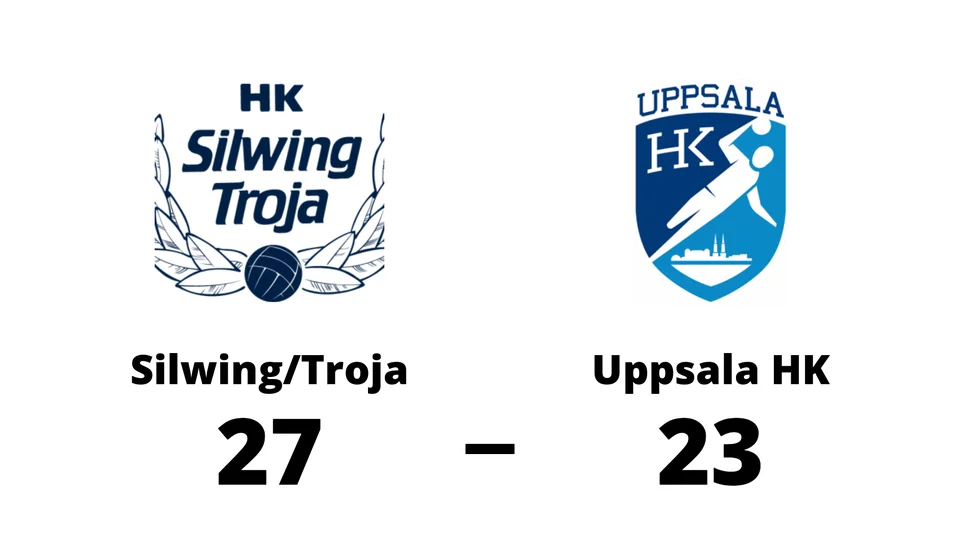 HK Silwing/Troja vann mot Uppsala HK