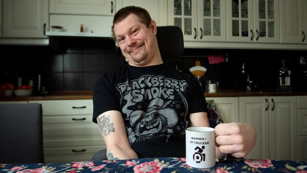Johan Öberg har byggt sitt varumärke kring namnet "Mannen i CP-trucken".