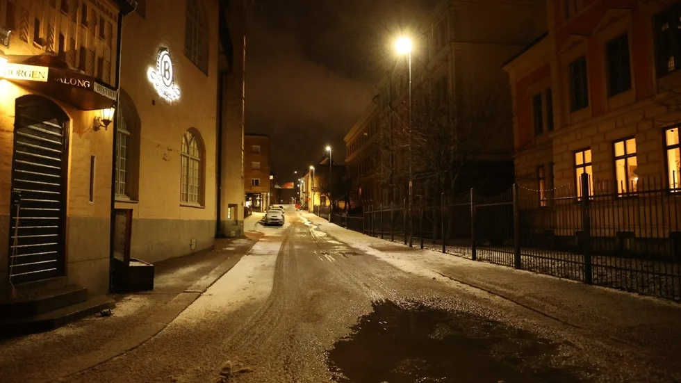 Natten mot lördag utredde polisen en våldtäkt i centrala Uppsala.