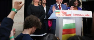 Chock i franska valet – Le Pen går mot besvikelse