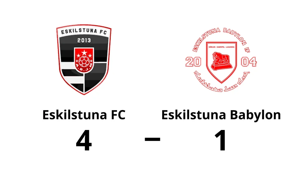 Eskilstuna FC vann mot Eskilstuna Babylon IF