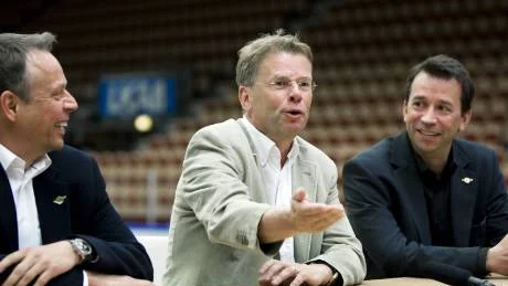 Redan goda vänner: Peter Jidström, Lars Bergström och Thor Stöckel.