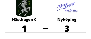 Nyköping segrade mot Hästhagen C på bortaplan