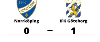 Norrköping föll hemma mot IFK Göteborg