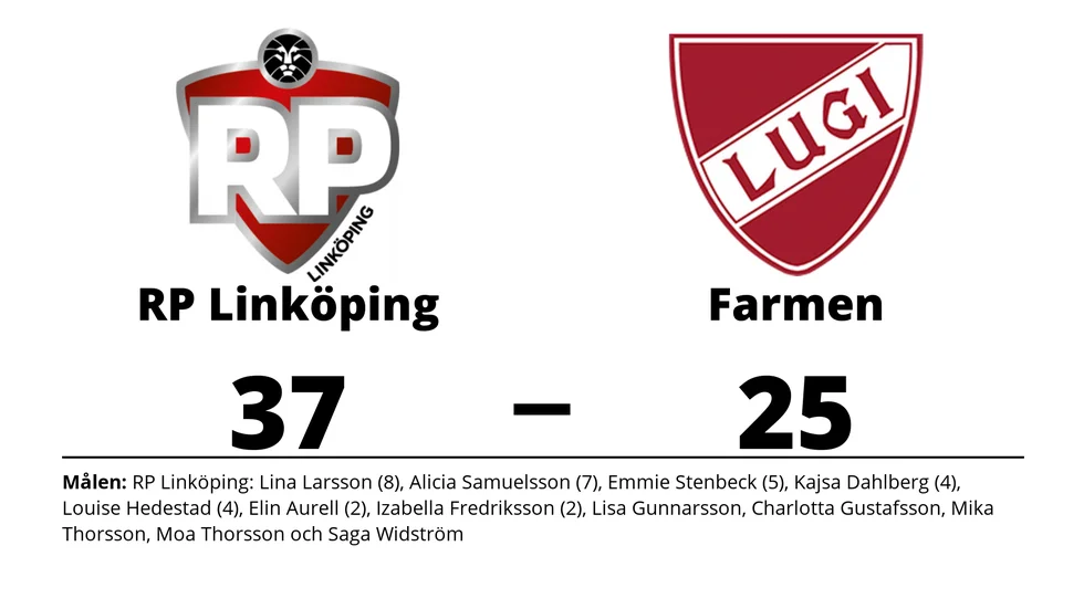 RP IF Linköping vann mot HK Farmen