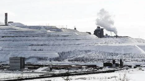 Gruvan i Kiruna drabbades av ännu ett kraftigt skalv på fredagsmorgonen. foto: hans sternlund