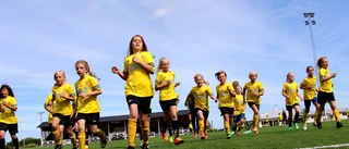 Fotbollsfeber hos Mjölbys unga