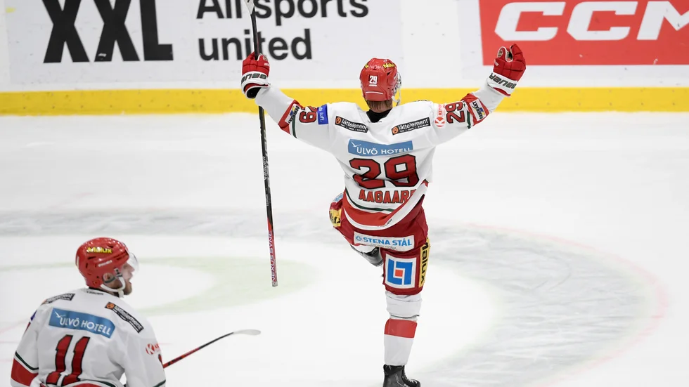 Modo leder semifinalserien mot Mora med 3–0 i matcher efter att ha vunnit i förlängning i Dalarna. Arkivbild.