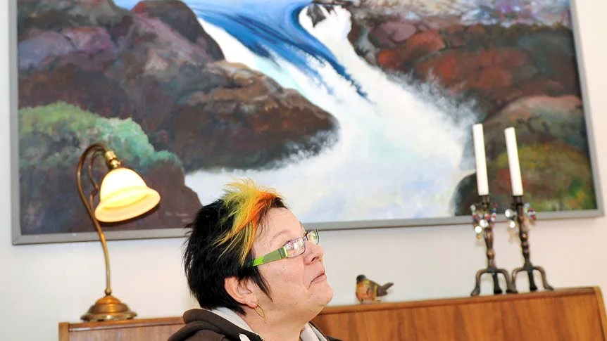 Inger Junkka, en av tio delägare i Fly Lapland/AG travel.