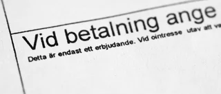 Försökte luras med fakturan