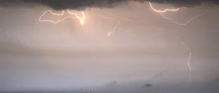 Risk för kraftigt regn och åska