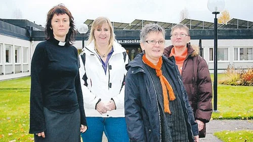 Anette Lindblom-Franzén, Lena Karlsson, Annica Laneborg och Anna-Lisa Svensson jobbar för att Hultsfred ska få en fungerande besöksverksamhet.