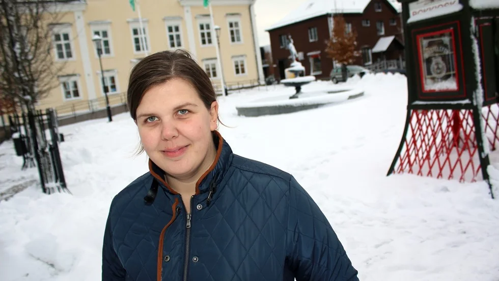 Malin Pettersson tar över som ordförande för Vänsterpartiet i Vimmerby. Foto: Jimmy Karlsson