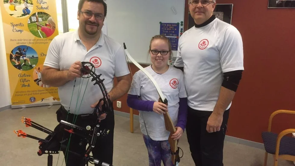 Linköpingsträffen. Västerviks Bågskyttes deltagare var från Khaled Hadrous, Sara Strömbäck och Roger Strömbäck.