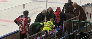 Heta derbyt avbröts – ambulansfärd för importen