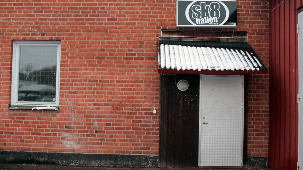 STÄNGT. Motala skatehall är nu stängd, med utbytt lås. Motala skateförening har ingenstans att vara.