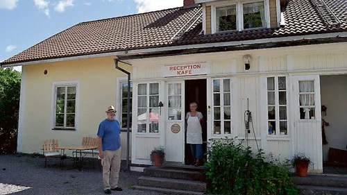 Syskonen Månsson har drivit Stämshults stugby i nio år.
