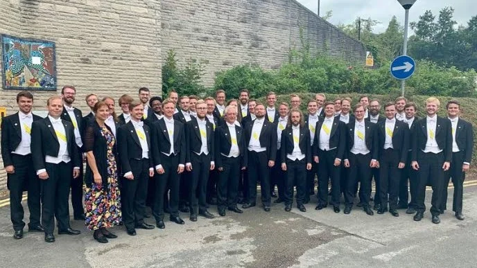 Linköpings studentsångare tog hem bronset i Wales.