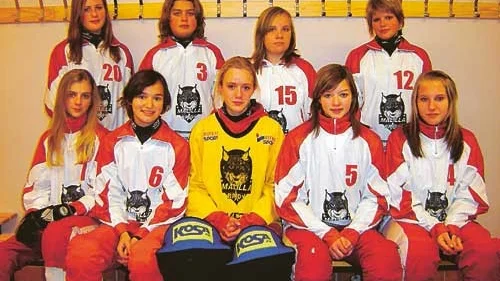 Målillas första dambandylag!