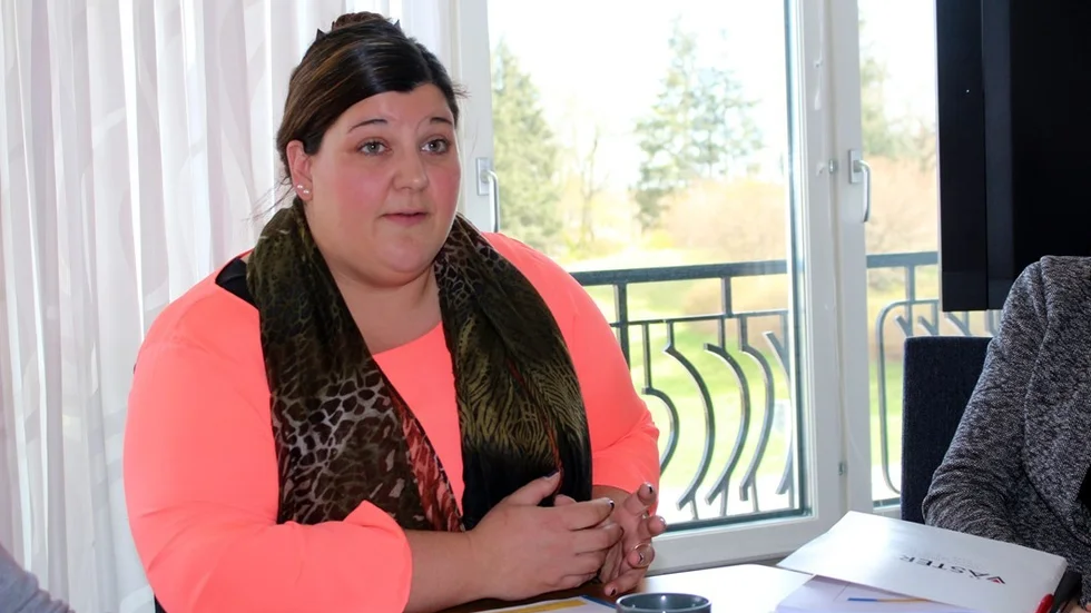 Socialnämndens ordförande Angelica Katsanidou (S). Foto: Ellinor Harrysson