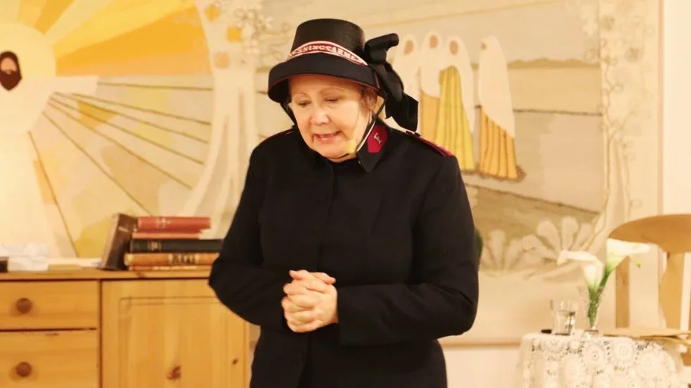 Carina Jarlsdotter gestaltade Hanna Cordelia Ouchterlonys liv i ett rollspel.