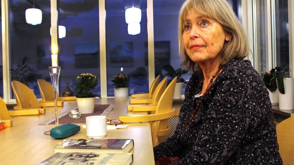 Agneta Pleijel besökte Vadstena för ett författarsamtal. Hennes två senaste böcker är självbiografiska.