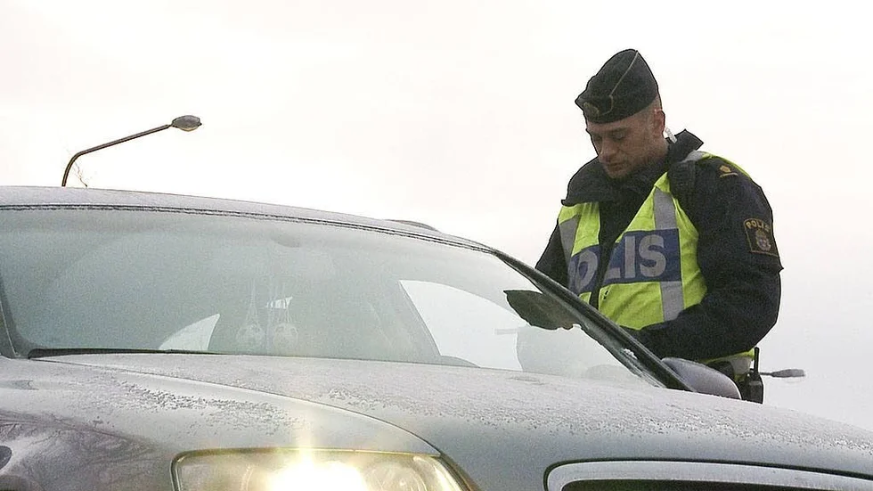 Nykterhetskontroll. Gav napp.