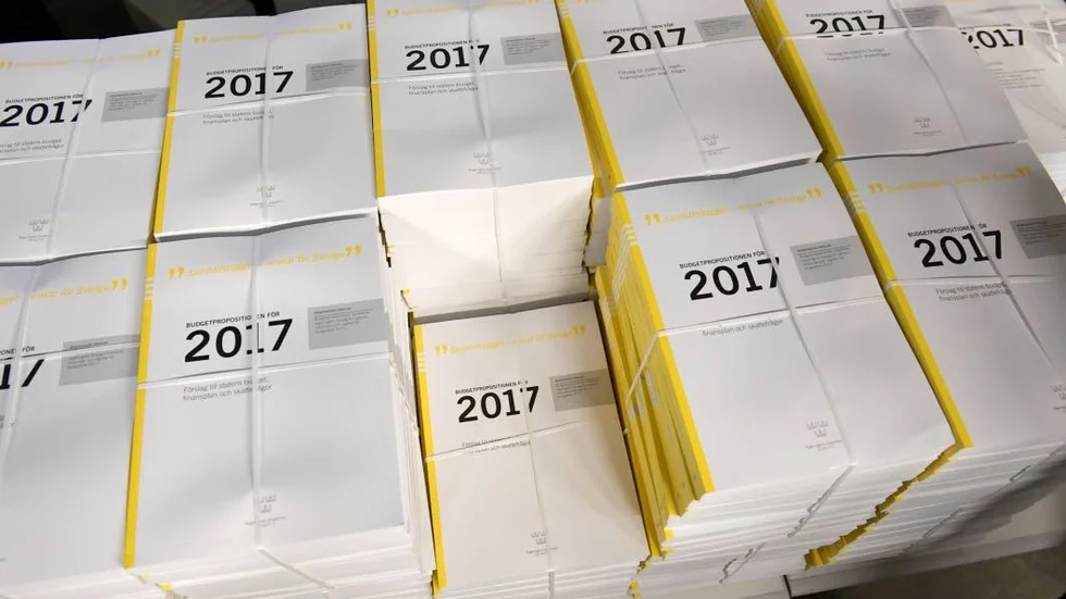 Budgetöverskottet 2017 var 61,8 miljarder. Senaste prognosen för 2018 pekar på ett ännu större överskott.