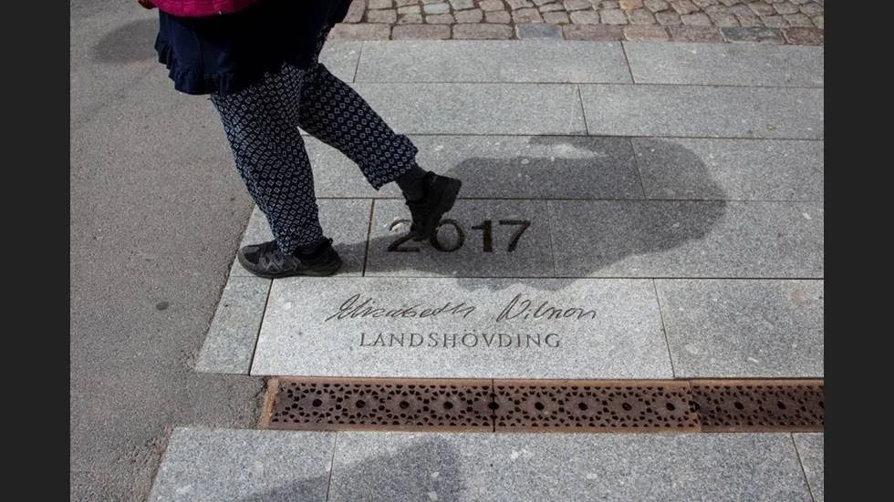 Elisabeth Nilsson har framfört ett skriftligt tack till Vadstena kommun.