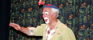 Clown med rutin