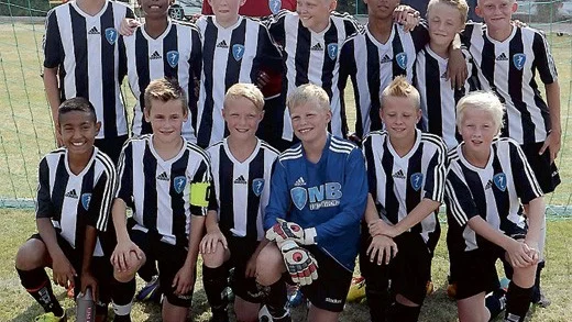 MB United är ett träningsglatt gäng från Linköping som gick hela vägen fram till seger i Bullerby Cups P12-klass.