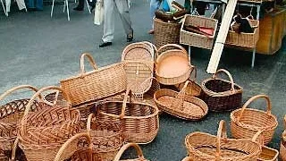 Utbudet av varor var stort på marknaden i Målilla.