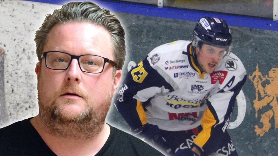 Vimmerby Hockey drömmer fortfarande mardrömmar om Borlänges klass-spelare Marcus Andersson. Nu möts de snart igen. Foto: Magnus Strömsten