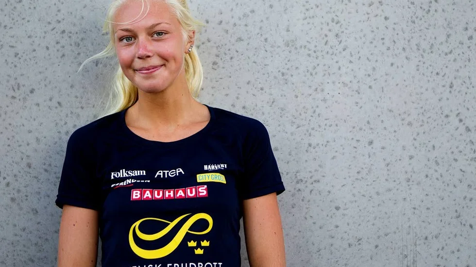 JNM-GULD. Med 1,86 vann Motala AIF:s Maja Nilsson överlägset junior-NM-guld i höjdhopp i Umeå på lördagen.